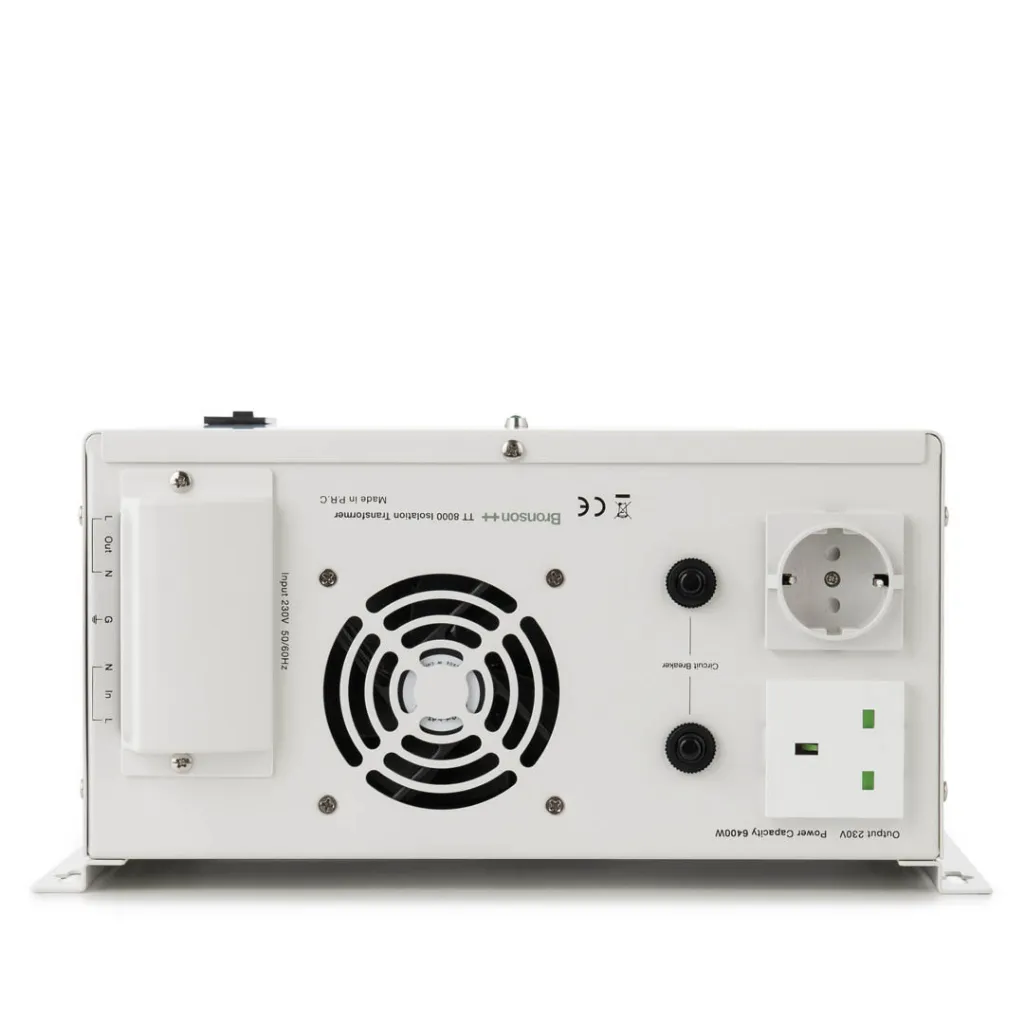 Isolation Transformer 230V/240V 8000W – Bronson TT 8000